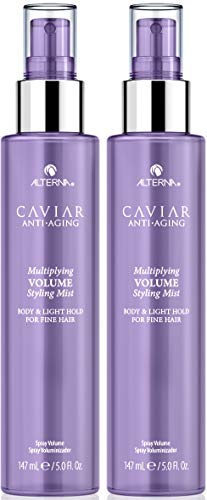 Alterna Caviar Anti-Aging Multiplying Volume Styling Mist, 5 Ounce, For Fine, Thin Hair, Light Hold, Sulfate Free