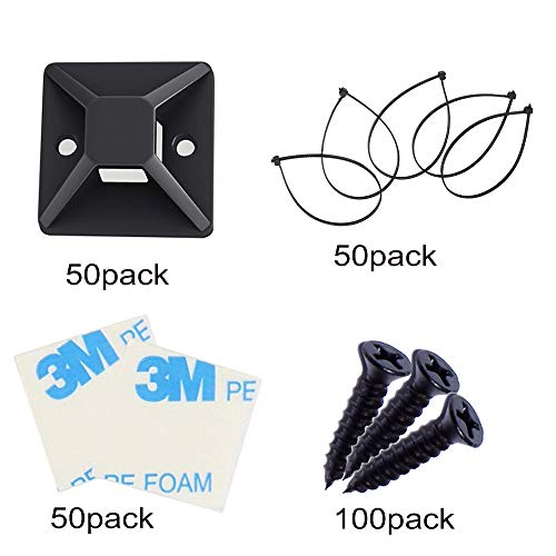 1 Strong+Adhesive+Backed+Holders%25EF%25BC%258C+Screw+Hole+Provides+long%25EF%25BC%258850pack%25EF%25BC%2589