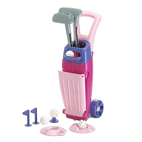 American Plastic Toys Junior Pro Golf Set, Pink (Renewed)