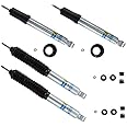 Bilstein 24-248730 24-249966 Set of 5100 Front & Rear Monotube Shocks fits 1996 2002 4Runner with 0-2" Rear Lift - Provides 0-2.3” Front Lift