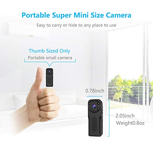 Waterproof Mini Spy Camera, MHDYT 1080P Full HD Small Portable Hidden