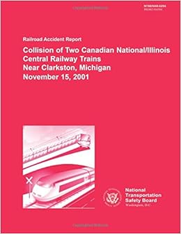 Railroad Accident Report Collision Of Two Canadian National - 