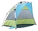 Lightspeed Outdoors Seaside Pop Up Sun Shelter Tent, Green/Blue