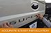 EyeCatcher Tailgate Insert Letters fits 2017-2019 Ford Super Duty (Gloss Black)