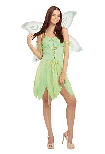 GREEN FAIRY FANCY DRESS COSTUME