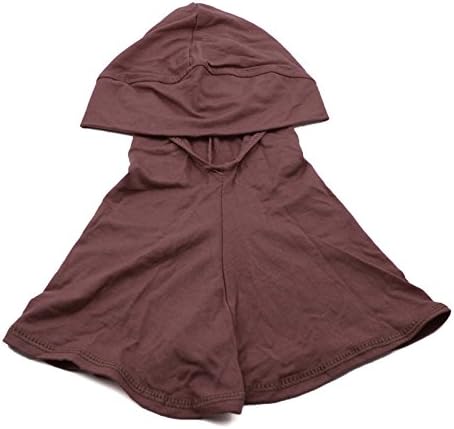 1Pc Brown Cotton Islamic Turban Head Wear Neck Chest Cover Bonnet Hijab Hat Scarf for Women
