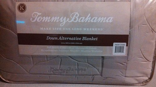 Buy Tommy Bahama Down Alternative King Size Blanket 114 In X 100