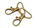 CRAFTMEMORE Swivel Lobster Claw Clasps Classic Trigger Snap Hooks CS10 Purse Landyard Clip 5/8