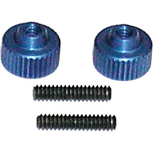 Team Associated 1787 Battery Strap Thumbscrews with Set Screws, Set of 2