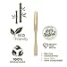 PREXWARE Bamboo Party Forks for Party Buffet Mini Forks 3.5 Inch 100 Ct.