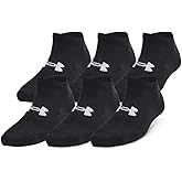 Under Armour Kids' Youth Training Cotton No Show Socks (6 Pairs)