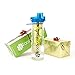 Acquablend Premium Sports 25oz Flip Top Fruit Infused Water Bottle. Ideal for Sports and Outdoors with Introductory Recipe E-Book Included (Blue)