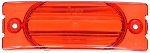 Grote 90172 Red Clearance Marker Replacement Lenses (Two Bulb Turtleback Lens)