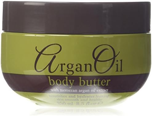 Argan Oil Moroccan Extract Body Butter 250ml Hydrating Soft Skin Shea Vitamin E