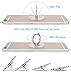 Transparent Phone Ring Holder Grip, Clear Cell Phone Accessories, Ring Holder 360 Degree Rotation 180 Degree, Flip Ring Grip Finger Ring Stand Kickstand for Phone Case(2 Silver 1 Rose Gold 1 Grey)
