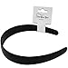 CoverYourHair Hard Plastic Headbands - DIY Hair Bands - Black Teeth Comb Headbands - For Women and Girls - 1
