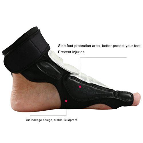 Evaliana Taekwondo Foot Protector Gear Martial Arts Fight Boxing Punch Bag Sparring Training