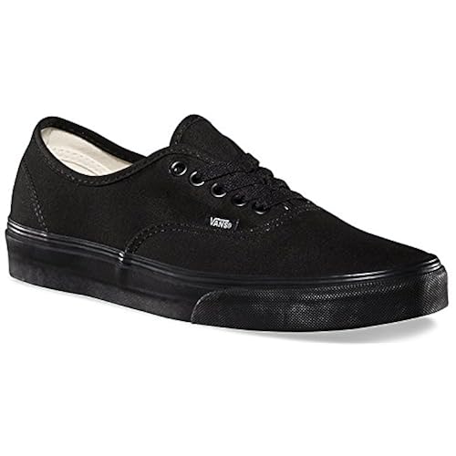 unisex authentic solid canvas skateboard sneakers