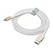 Linkpin Apple Mfi Certified Lightning 8pin to USB Sync Flat Charger Cable, 5 Feet/1.5M - Gold