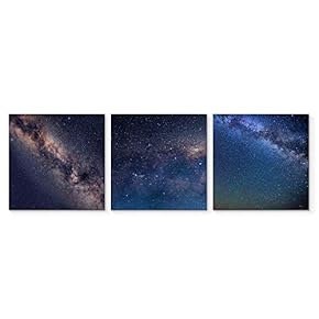 for Living Room Bedroom Home Artwork Vast Starry...