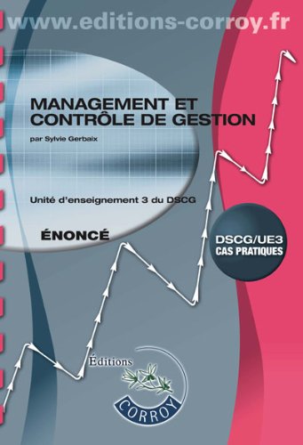 Management et contrôle de gestion