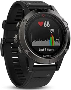 Garmin Fenix 5- Reloj multideporte, con GPS y medidor de ...