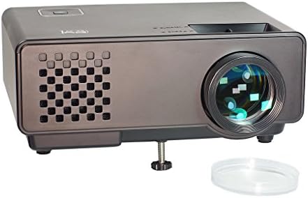 B2COOL Mini LED Projectors Portable Home Theater Projector 1080P 1000LM HD Projector Beamer Support USB VGA HDMI Input for Video Game Movie Cinema (Black)