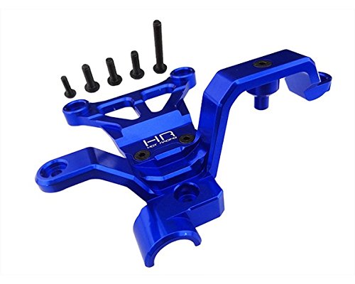 Hot Racing XMX12M06 Aluminum Front Steering Brace for The Traxxas X-Maxx, Blue