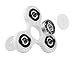 DILITEC Fidget Hand Spinner Toy for Adults Kids ADD ADHD Autism Anti-Anxiety Stress Reducer Ultra Durable 1-3Minutes Spinning (White)