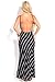 Lolli Couture STRIPES BARE BACK CAMI MAXI DRESS