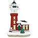 Hallmark Keepsake 2017 Santa and Polar Bear Holiday Lighthouse Dated Christmas Ornament with Light