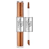 [Touch In Sol] Metallist Liquid Foil Lipstick Duo (01 Lola) /Bold Lip Gloss, Vivid Metallic Shimmer Color Lip Gloss