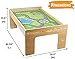 Pidoko Kids Train Table, Natural - Perfect Toy Gift Set for Boys & Girls - Activity Table That is Compatible with All Major Brand Train Sets and Tracks