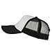 e4Hats.com Big Foam Mesh Truck Cap - White Black OSFM