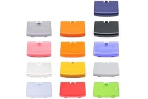 Battery Back Door Cover Lid for Gameboy Advance GBA Console Back Cover (Clear Blue)