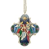 Jim Shore Heartwood Creek Nativity Cross Stone