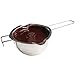 AxeSickle 18/8 Stainless Steel Chocolate Melting Pot Flat Bottom, Baking Tools
