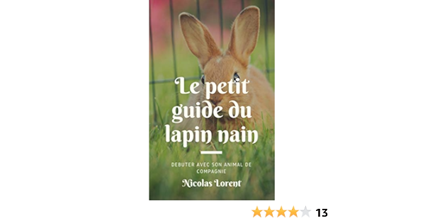 Le Petit Guide Du Lapin Nain Tout Ce Qu Il Faut Savoir Pour Debuter Avec Le Lapin Nain Comme Animal De Compagnie French Edition Lorent Nicolas Amazon Com