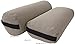 Bean Products Yoga Bolster - Handcrafted In The USA With Eco Friendly Materials - Studio Grade Support Cushion That Elevates Your Practice & Lasts Longer - Rectangle, Hemp Natural