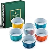 Bellemain Fluted Porcelain 6 oz Ramekins | Baking