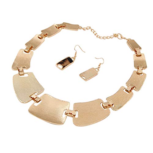 image for Letdown_Necklace Fashion Gold Tone Style Leopard Grain Necklace Collar