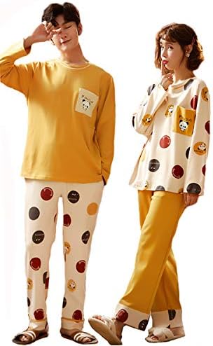 レモンツリーセブン Lemon Tree7 全10柄 男女 2着セット 秋冬 パジャマ カップル 定番から日本未入荷 ペアルック ペア 綿 結婚祝い ルームウェア プリント メンズ プレゼント お揃い レディース 可愛い アニマル 長袖 ギフト