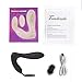 Male Prostate Massager Anal Vibrator with Penis Ring for Man Masturbation, Treediride Wireless Remote Control Butt Plug Gay Sex Toy with 10 Vibrations for Anal g spot Stimulation