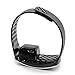 ArmorSuit MilitaryShield - Samsung Gear Fit Black Carbon Fiber Skin Back Protector Film + Anti-Bubble HD Clear Screen Protector For Gear Fit
