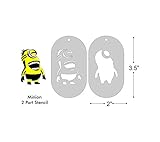 2 Part Stencil Set- Minion, 3.5