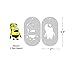 2 Part Stencil Set- Minion, Medium