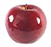 Lucky six Artificial Red Round Fuji Apple,Plastic Fruit -4pcs
