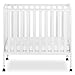 Dream On Me 3 in 1 Portable Folding Stationary Side Crib, White primary