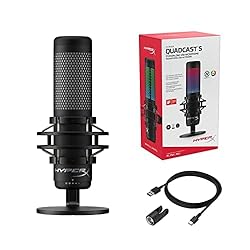 HyperX QuadCast S – RGB USB Condenser Microphone