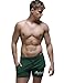 SEOBEAN Mens Low Rise Sports Soft Running Training Short Pants (Large/31-33 Inch, 2792 Green)